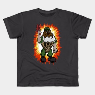 Sgt scoops redesign Kids T-Shirt